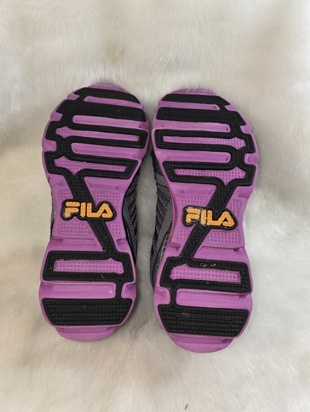 FILA Fresh 3 Gray & Purple Women's Running Shoes - Picture 8 of 12